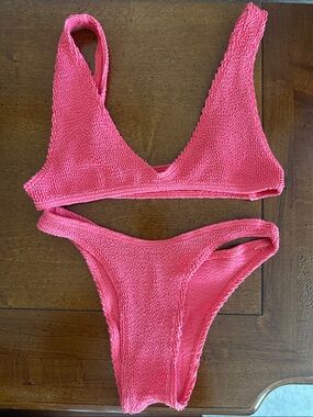 Bond-eye scout scene bikini set in guava
